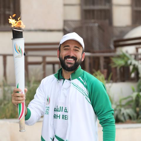 ياسر السقاف - صورة من تويتر @SaudiGames2022