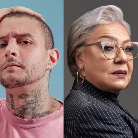 ناهد فريد شوقي وأحمد فيشاوي - انستغرام