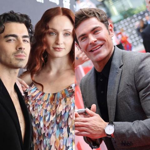 مهرجان تورونتو : زاك ايفرون وصوفي ترنر - صورة من @MTV تويتر