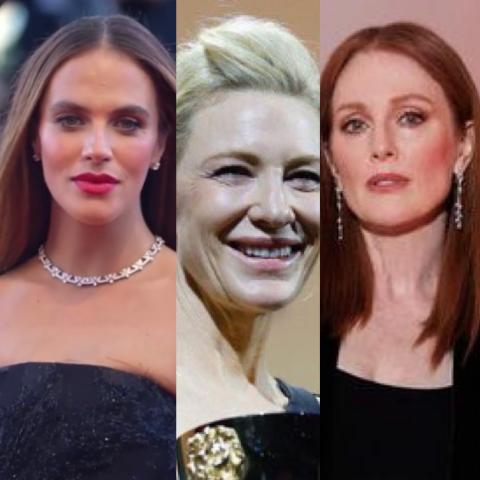 نجمات يرتدون الأسود في ختام مهرجان فينيسيا إحتراماً لوفاة الملكة إليزابيث