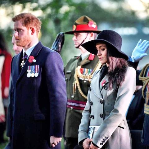 الأمير هاري وميغان ماركل - صورة من انستغرام @sussexroyal