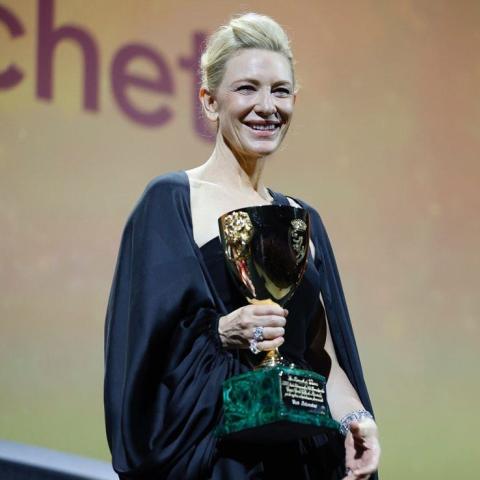 كيت بلانشيت - صورة من انستقرام La Biennale di Venezia