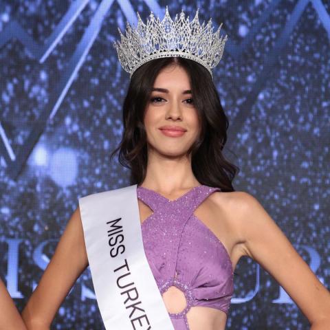 نورسينا ساي - صورة من حساب Miss Turkey Official على انستقرام