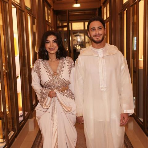 سعد لمجرد وغيثة العلاكي - صورة من انستقرام