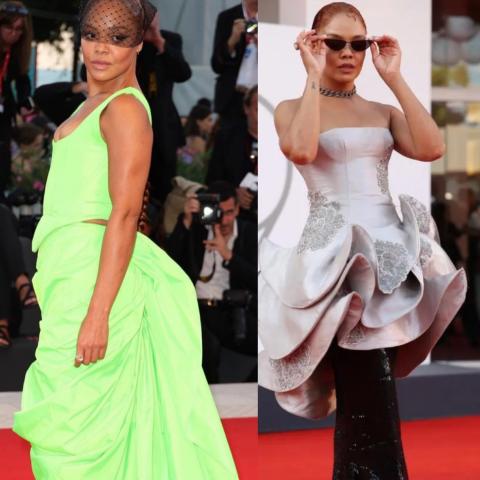 تيسا طومسون- الصورة من حساب لاسي ردواي