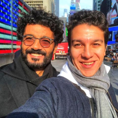 نور النبوي و خالد النبوي - صورة من انستغرام