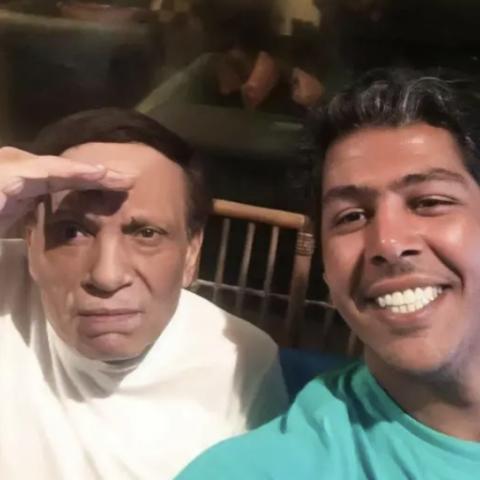 عادل إمام وعمر متولي - صورة من انستغرام