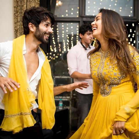 شاهيد كابور وميرا راجبوت - انستغرام