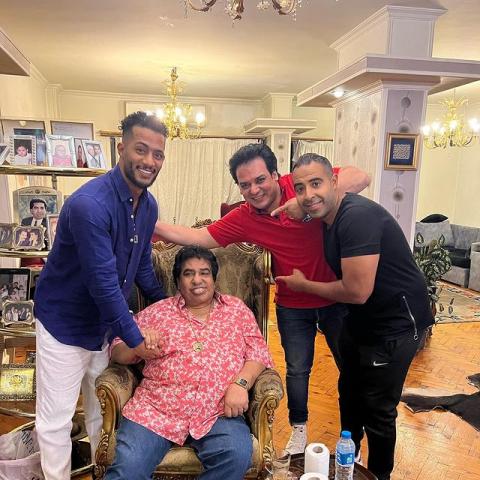 أحمد عدوية - محمد رمضان - محمد عدوية - صورة من انستغرام