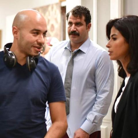 روبي من تصوير فيلم جروب الماميز