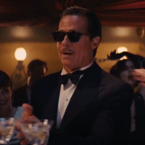 براد بيت من كواليس فيلم Babylon