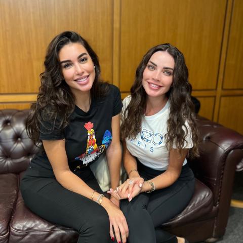 داليدا خليل و ياسمين صبري - صورة من تويتر