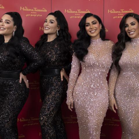 هدى ومنى قطان ينضمان إلى Madame Tussauds  في دبي