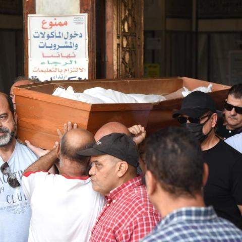 جنازة المخرج علي عبد الخالق