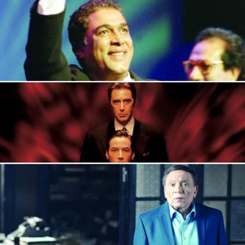 نجوم اشتهروا بدور المحامي - صورة معدلة من السوشيال ميديا