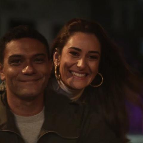 آسر ياسين وأمينة خليل