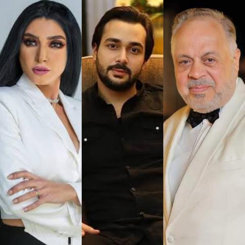 أشرف زكي ومحمود المهدي وروجينا