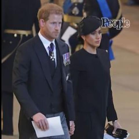 الأمير هاري وزوجته ميغان ماركل - صورة معدلة من السوشيال ميديا