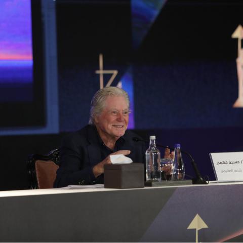 حسين فهمي رئيس مهرجان القاهرة