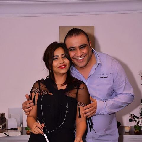 شيرين عبدالوهاب وشقيقها