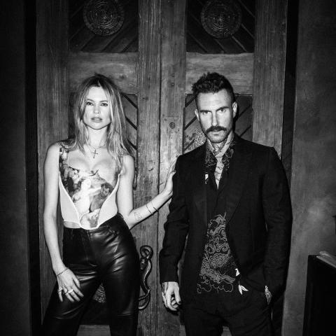 آدم ليفين وبيهاتي برينسلو- انستقرام @adamlevine