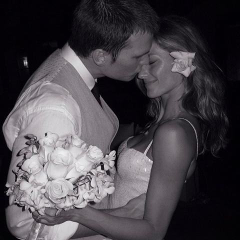 توم برادي وجيزيل بوندشين- انستقرام @gisele