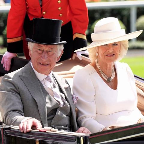 الملك تشارلز وزوجته كاميلا - صورة من انستقرام Clarence House