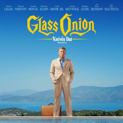 بوستر فيلم Glass Onion - انستقرام @knivesout