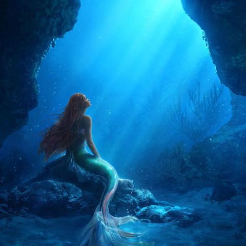 هالي بايلي في The Little Mermaid- انستقرام @disney
