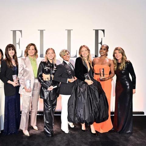 نجمات هوليوود المكرمات من Elle- انستقرام @elleusa