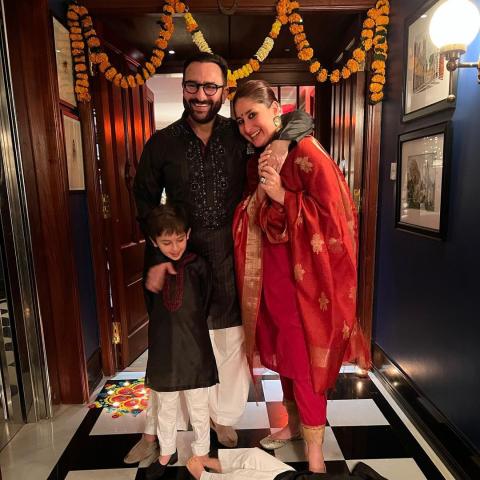 كارينا كابور و سيف علي خان - صورة من انستقرام