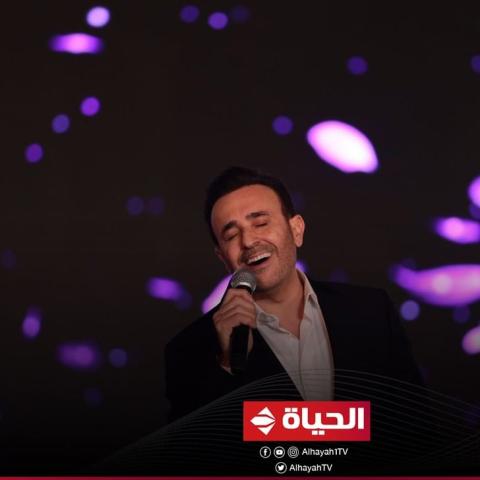 صابر الرباعي في مهرجان الموسيقى العربية- انستقرام @alhayah1tv