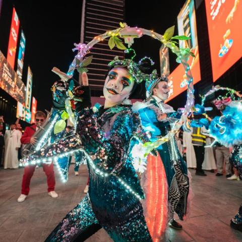 صور ويكند الرعب ضمن فعاليات موسم الرياض - المصدر : تويتر @RiyadhSeason