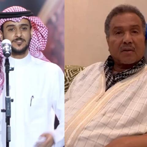 عايض يوسف و محمد عبده - صورة من السوشيال ميديا