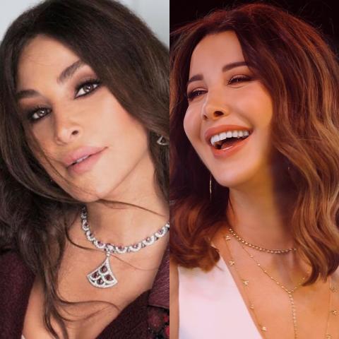 اليسا - نانسي عجرم  ( صورة من انستغرام)