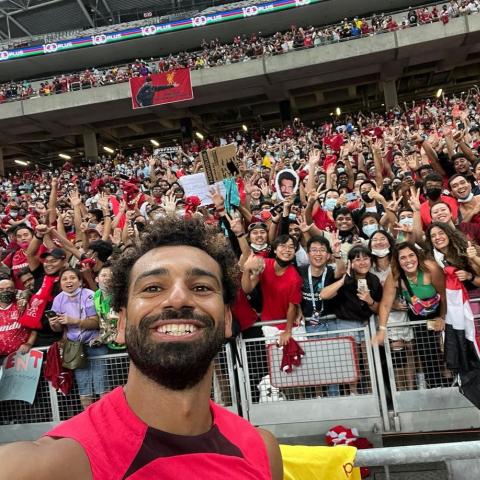 محمد صلاح - صورة من انستغرام @mosalah