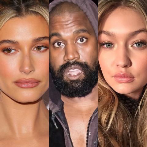 كاني ويست و جيجي حديد وهايلي بيبر