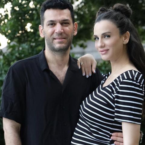 مراد يلدرم وايمان الباني - صورة من إنستغرام