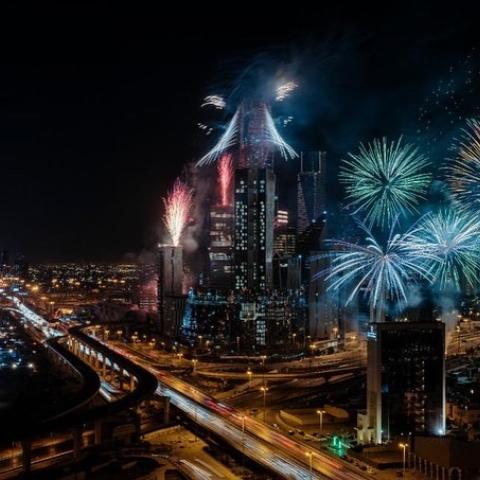 حفل افتتاح موسم الرياض - صورة من الحساب على تويتر