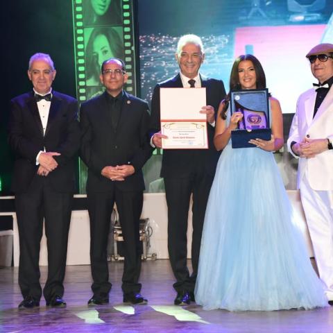 تكريمات النجوم في مهرجان الإسكندرية