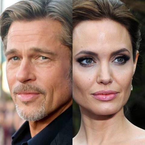 انجلينا جولي وبراد بيت - صور من انستغرام