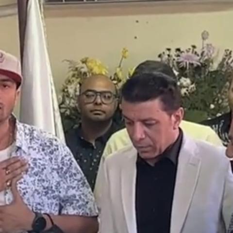 مصطفى كامل يجتمع بمطربي المهرجانات