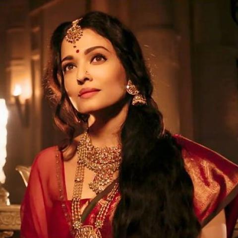 أيشواريا راي بدور نانديني في فيلم Ponniyin Selvan: I- الصورة من السوشيال ميديا