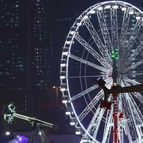 منطقة ونتر وندرلاند في الرياض - صورة من تويتر