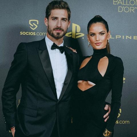 رومانسية إيزابيل جولارت وكيفن تراب في الـ Ballon d'Or