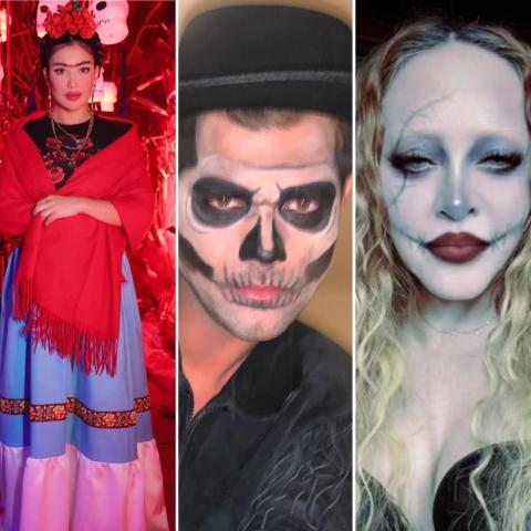 من احتفال النجوم بـ هالوين - صورة معدلة من السوشيال ميديا