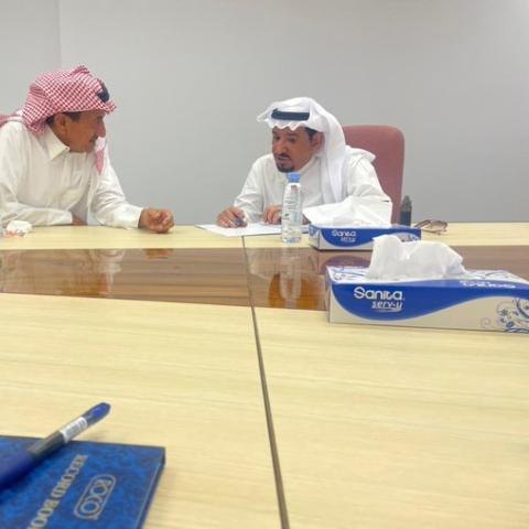 ناصر القصبي و عبدالله السدحان - صورة من تويتر