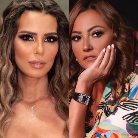 إطلالة ايمان العاصي و بشرى في مهرجان القاهرة السينمائي