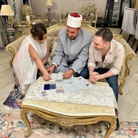 زواج شيرين وحسام من جديد