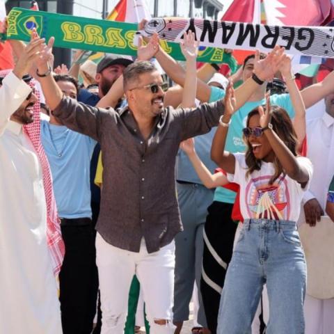 أرض المونديال - سوشيال ميديا